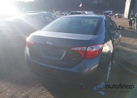 2015 Toyota Corolla Le из США, поврежденный, VIN 2T1BURHE0FC365262